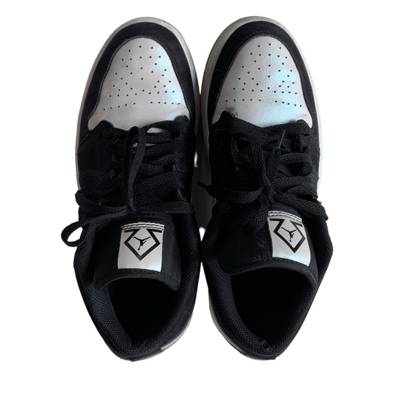 AIR JORDAN 1 LOW “DIAMOND” MENS NIKE SHOE SZ 7.5 - Picture 6 of 11